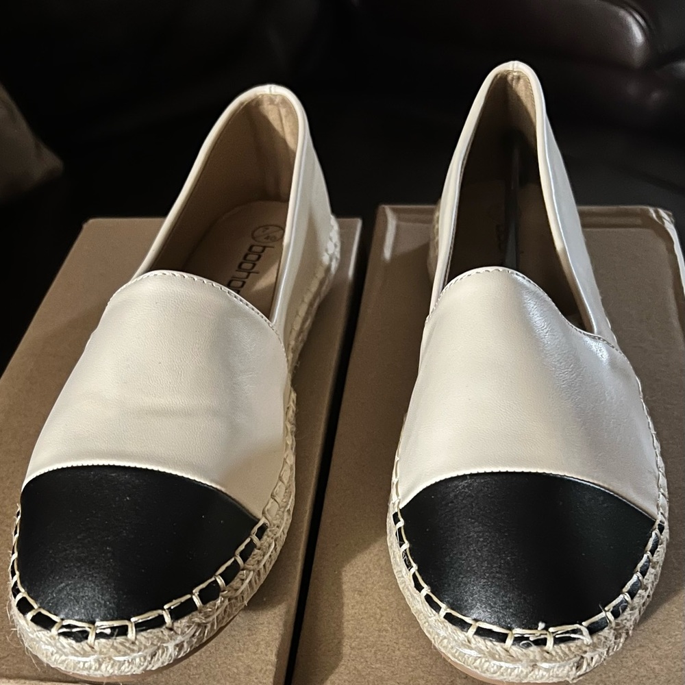 Toe cap basic espadrilles cream